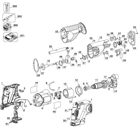 dewalt reciprocating saw parts|dewalt sawzall parts diagram.